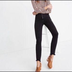 NWT Madewell 10in Highrise skinny jeans